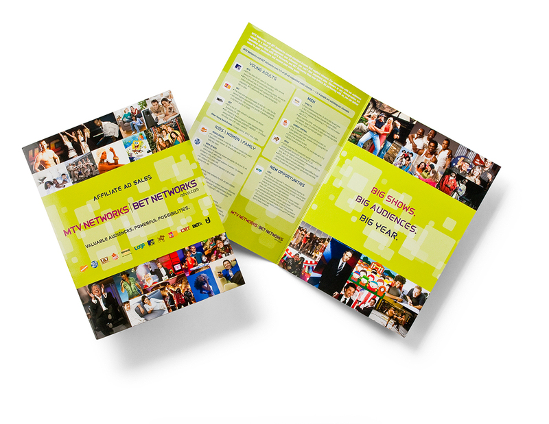 MTVN & BETN AFFILIATE SALES BROCHURES